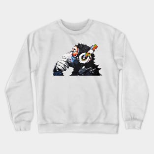 Banksy Music Monkey Crewneck Sweatshirt